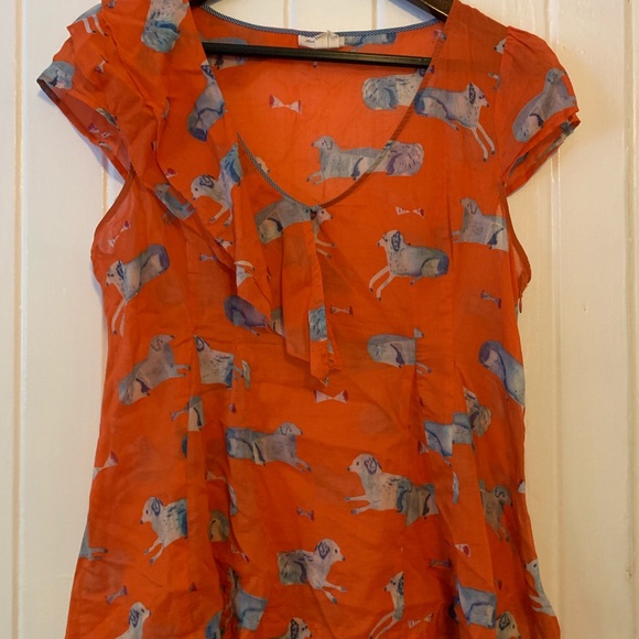 Meadow Rue Animal Kingdom blouse - Picture 2 of 6